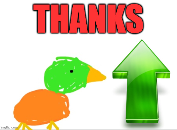 THANKS | made w/ Imgflip meme maker