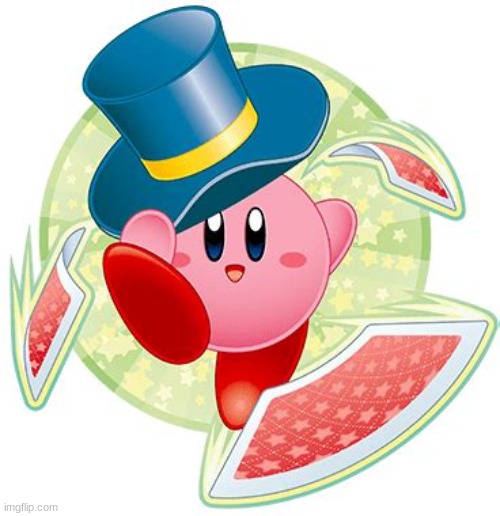 And for my next trick.. | image tagged in kirby | made w/ Imgflip meme maker