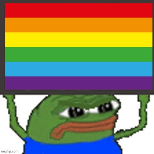 pepe love | image tagged in lgbtq,pepe the frog | made w/ Imgflip meme maker