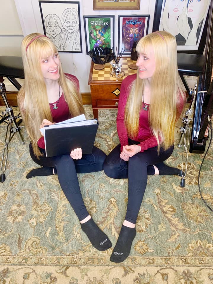 The Harp Twins Blank Meme Template