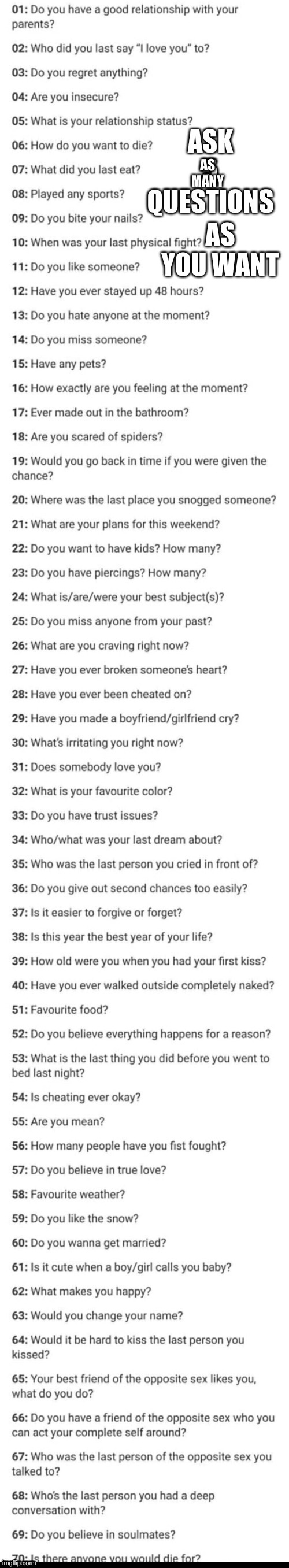 AS YOU WANT; AS MANY | made w/ Imgflip meme maker