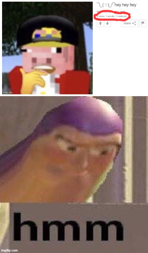 image tagged in buzz lightyear hmm | made w/ Imgflip meme maker