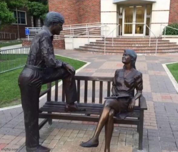 Mansplaining statue | image tagged in mansplaining statue | made w/ Imgflip meme maker