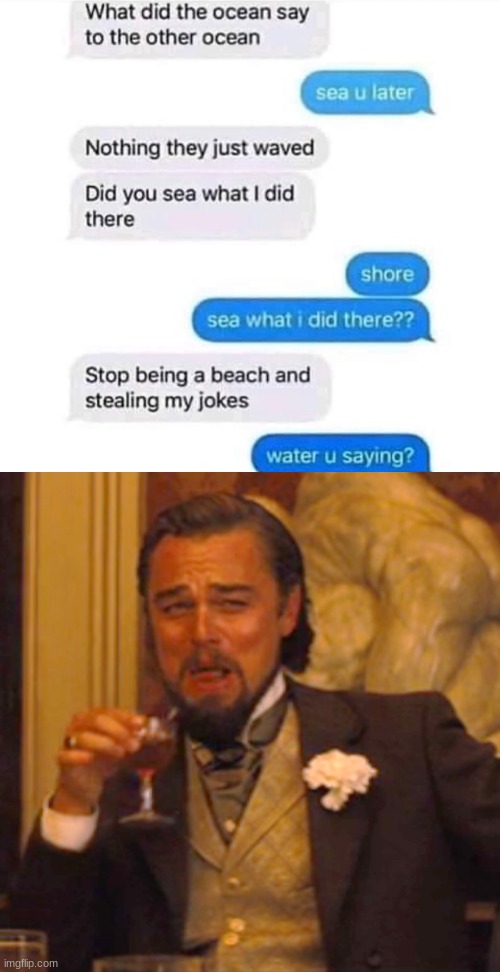 more puns | image tagged in memes,laughing leo | made w/ Imgflip meme maker