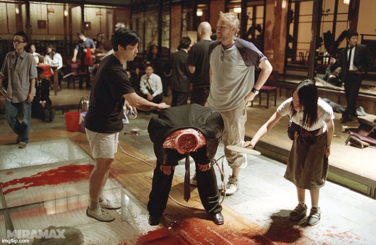kill bill behind the scenes #1 | made w/ Imgflip meme maker
