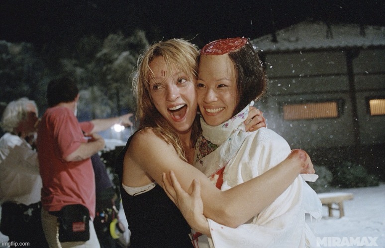 kill bill behind the scenes #2 | made w/ Imgflip meme maker