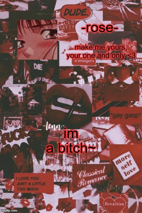 lmao wth | im a bitch~ | image tagged in vintage filter template | made w/ Imgflip meme maker