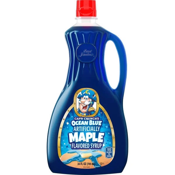 High Quality captain crunch ocean blue maple syrup Blank Meme Template