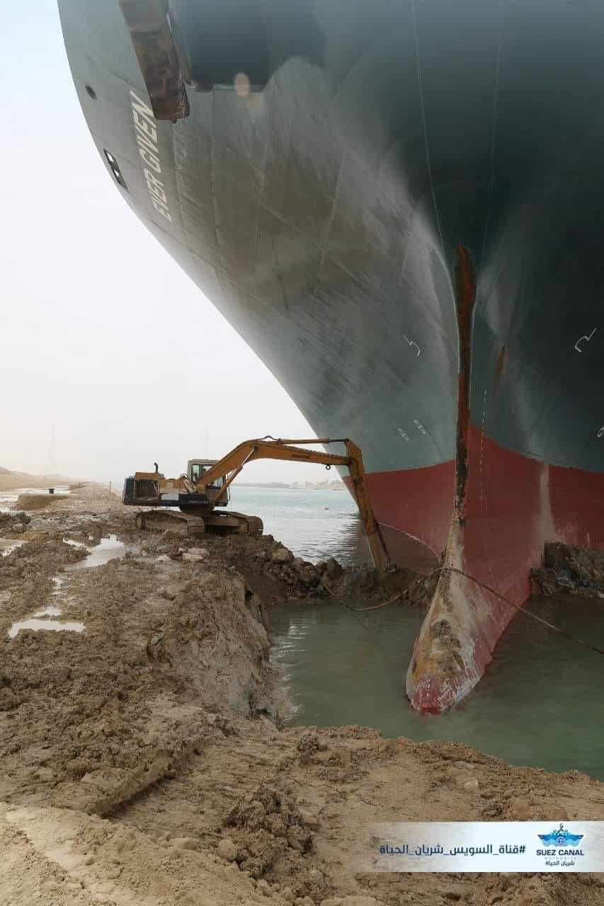 Suez Canal Blocked Blank Meme Template