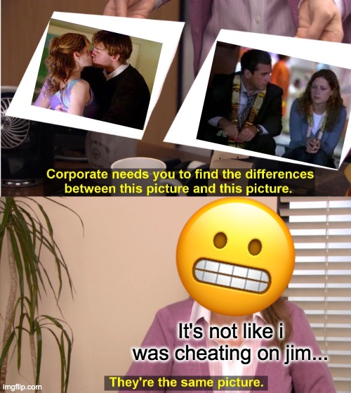 Pam Same Picture Meme Template