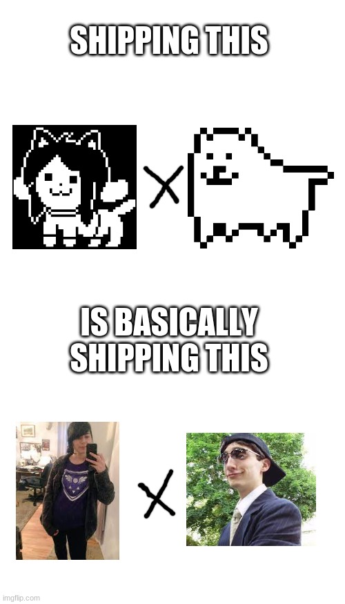 REEEEEEEEE! | SHIPPING THIS; IS BASICALLY SHIPPING THIS | image tagged in memes,blank transparent square | made w/ Imgflip meme maker