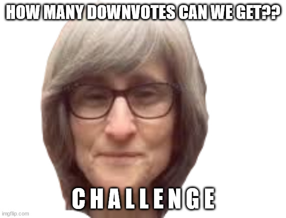Can we get the most downvotes on IMGFLIP?? | HOW MANY DOWNVOTES CAN WE GET?? C H A L L E N G E | image tagged in vegan teacher,anti meme,it's raining downvotes,downvote fairy,challenge | made w/ Imgflip meme maker