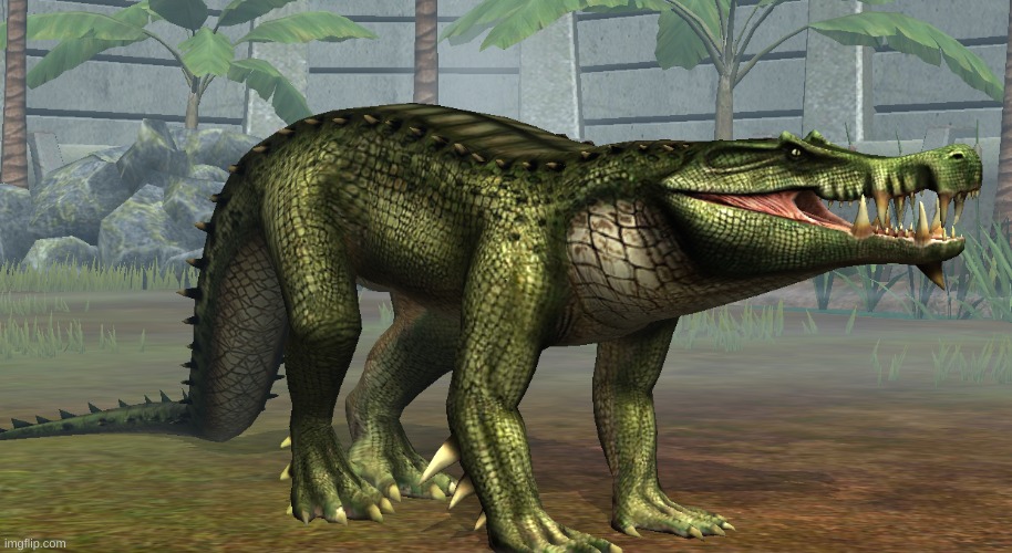 I am board so here, a level 10 karprosuchus | made w/ Imgflip meme maker
