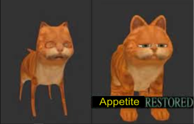 Appetite restored Blank Meme Template