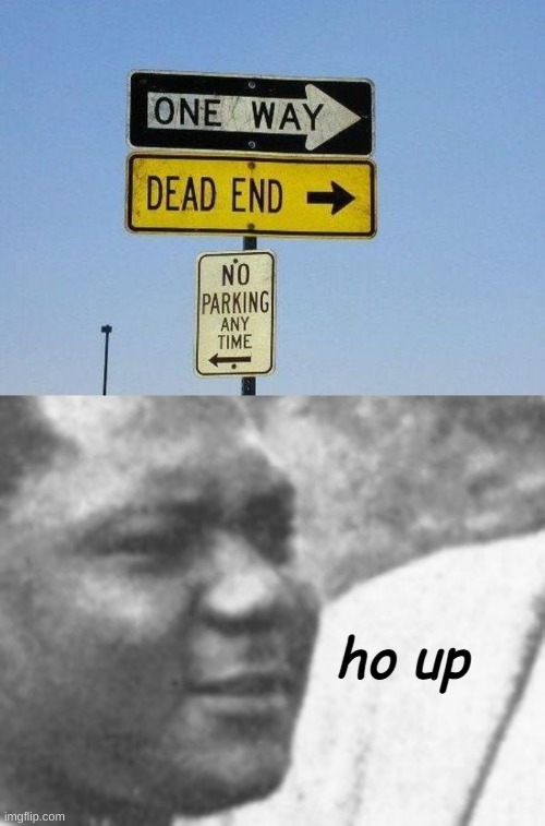 I often wonder how this even happens | ho up | image tagged in sign,hold up | made w/ Imgflip meme maker