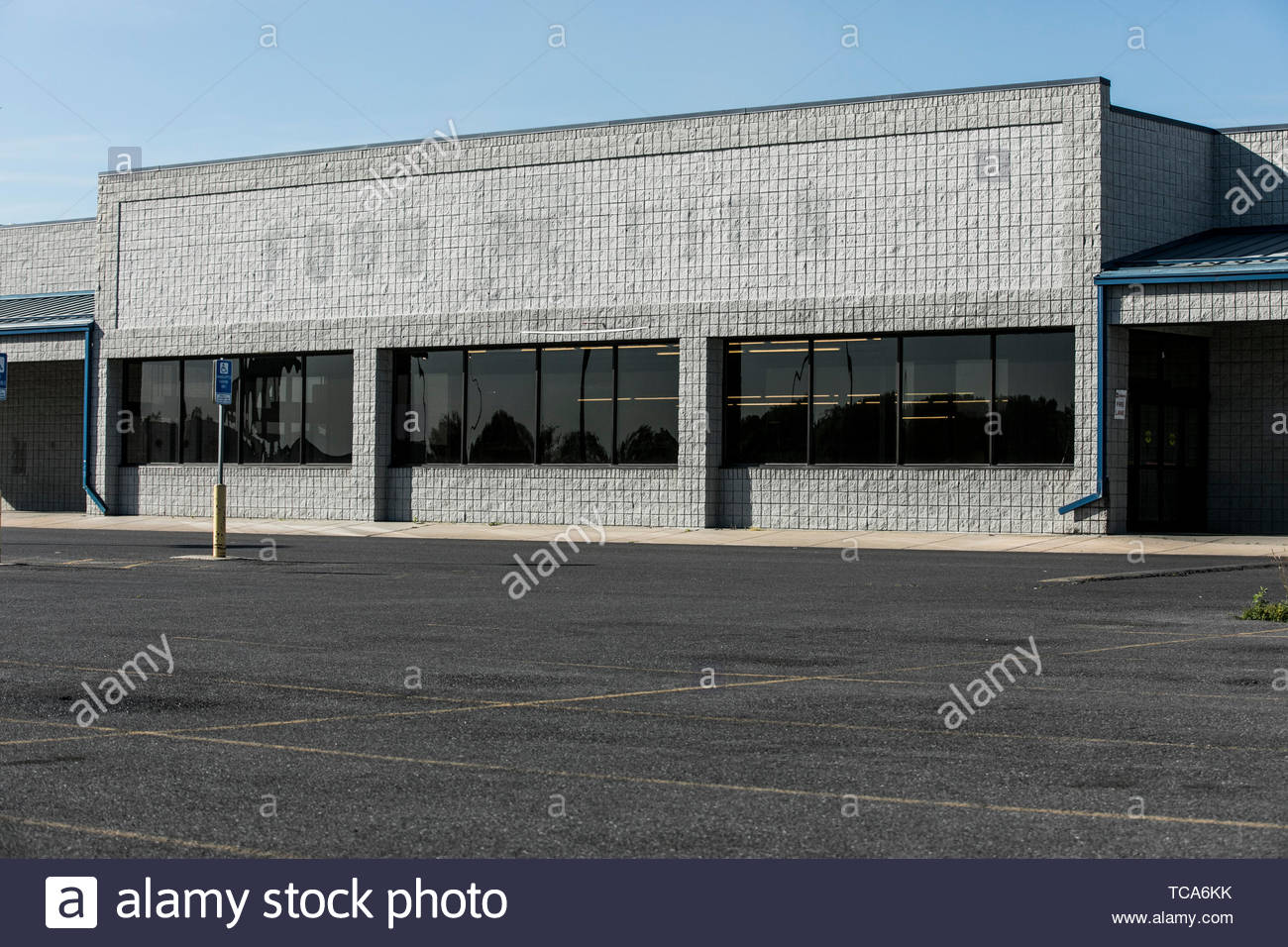 High Quality Abandoned Grocery Store. Blank Meme Template