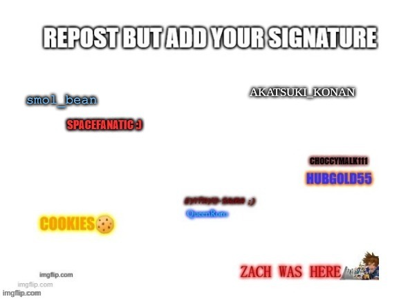 repost and add ur signature! | smol_bean | image tagged in repost | made w/ Imgflip meme maker
