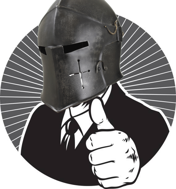 High Quality Thumbs Up Crusader Blank Meme Template