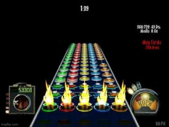 Guitar Hero Impossible Song | image tagged in guitar hero impossible song | made w/ Imgflip meme maker
