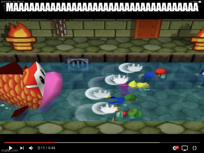 aaaaaaaaaaaaaaaaaaaaaaaa | MAAAAAAAAAAAAAAAAAAAAAAAAAAAAAAAAAAA | image tagged in cheep cheep pooh bare,mario,screaming,oh no,swallow,big | made w/ Imgflip meme maker