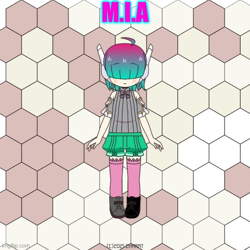 M.I.A (stands for "Mechanical Industrial Animatronic") | M.I.A | image tagged in robot,idk | made w/ Imgflip meme maker