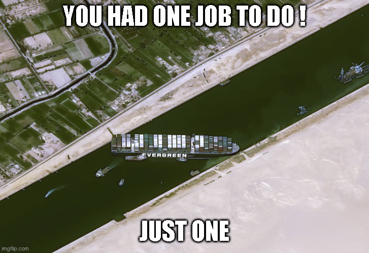 One Job to Do | YOU HAD ONE JOB TO DO ! JUST ONE | image tagged in memes | made w/ Imgflip meme maker