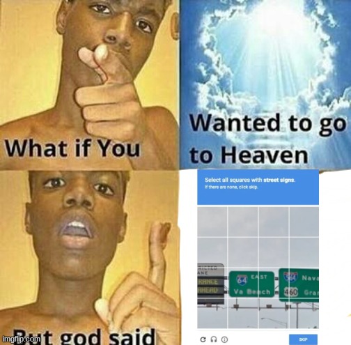 bOT veRIficATiOn | image tagged in what if you wanted to go to heaven | made w/ Imgflip meme maker