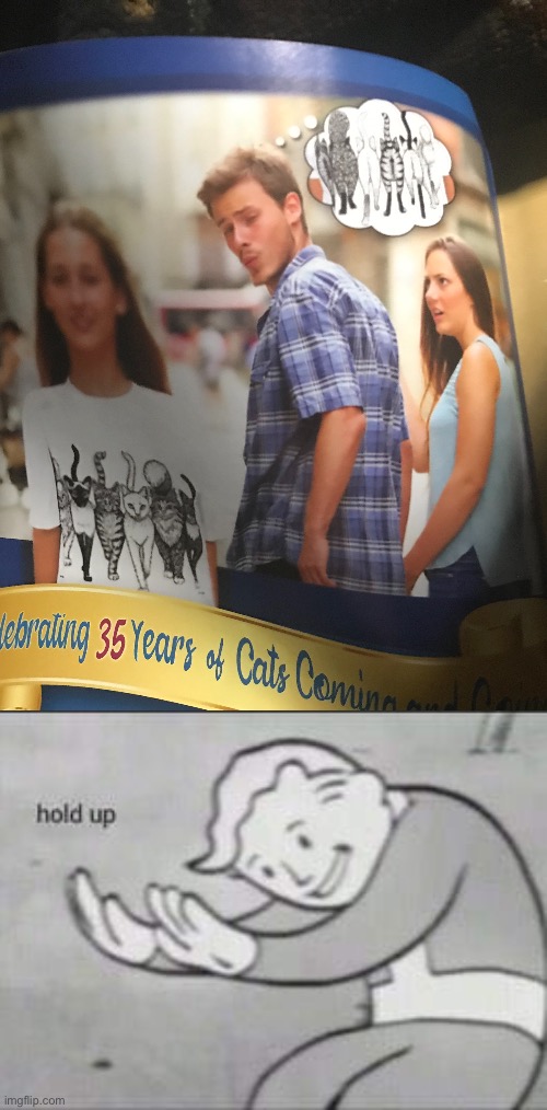 So I was just looking in one of my old cat magazines- | image tagged in fallout hold up | made w/ Imgflip meme maker