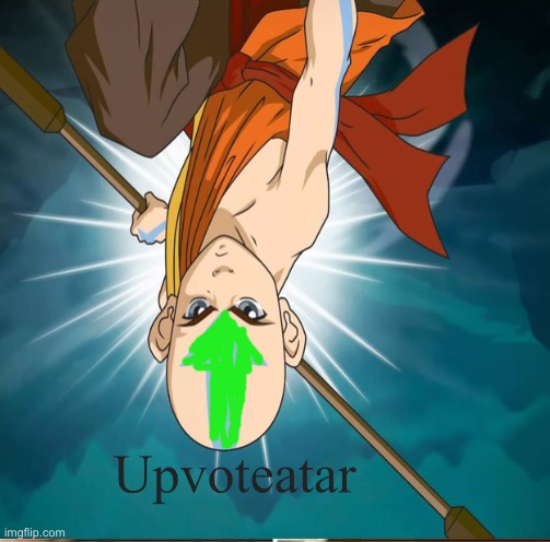 Upvoteatar |  Upvoteatar | image tagged in avatar the last airbender | made w/ Imgflip meme maker