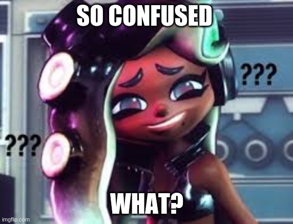 What? | SO CONFUSED; WHAT? | image tagged in confused marina | made w/ Imgflip meme maker