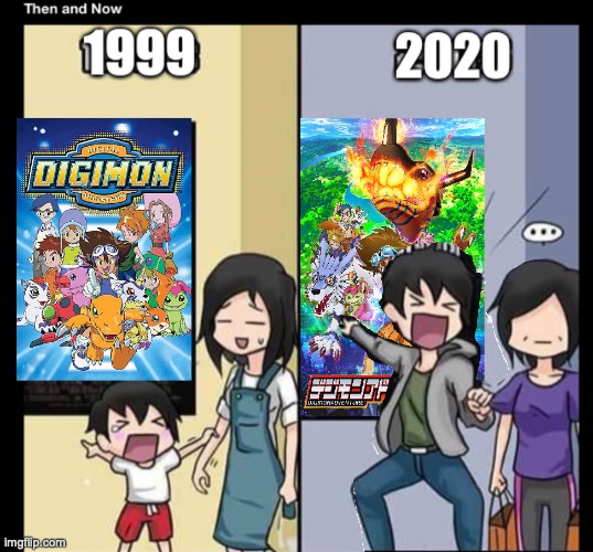 I'm loving Digimon Adventure 2020 | image tagged in digimon,anime | made w/ Imgflip meme maker