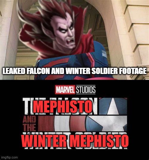 join the NoobMaster69 stream | LEAKED FALCON AND WINTER SOLDIER FOOTAGE; MEPHISTO; WINTER MEPHISTO | image tagged in john walker | made w/ Imgflip meme maker