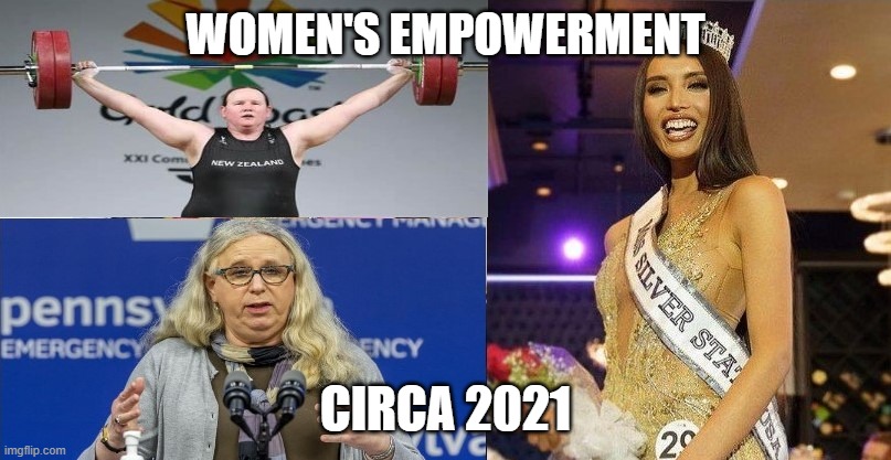 Some ideas are so stupid that only intellectuals believe them - G. Orwell | WOMEN'S EMPOWERMENT; CIRCA 2021 | image tagged in women's rights | made w/ Imgflip meme maker