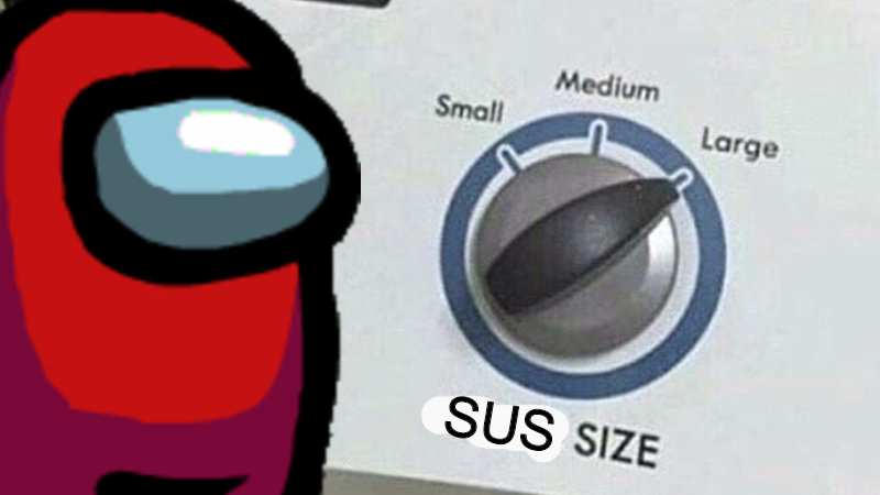 Sus Size Large Blank Meme Template