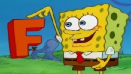 F SpongeBob Blank Meme Template