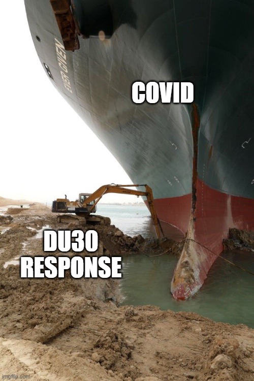 There was an attempt | COVID; DU30 RESPONSE | image tagged in there was an attempt | made w/ Imgflip meme maker