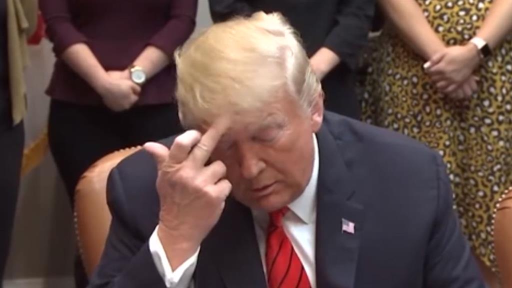 The finger Blank Meme Template