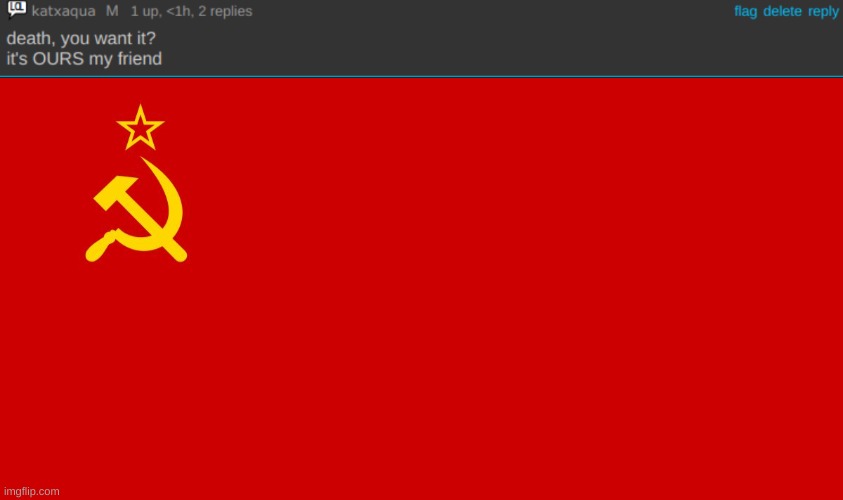 SAYOZ NERUSHIMMY | image tagged in soviet flag | made w/ Imgflip meme maker