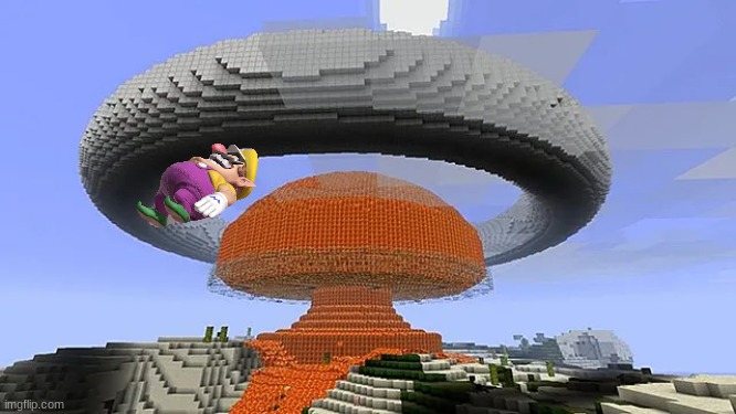 Wario dies from a Minecraft explosion.mp3 | image tagged in wario dies,wario,minecraft,memes | made w/ Imgflip meme maker
