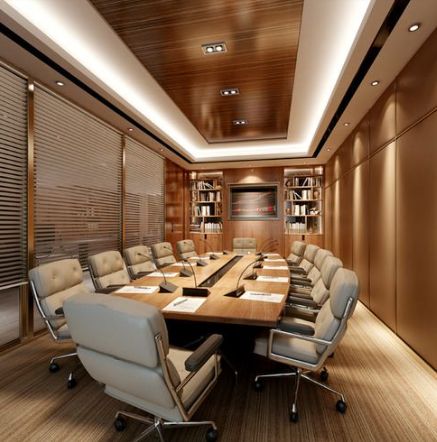 Luxury conference room Blank Meme Template