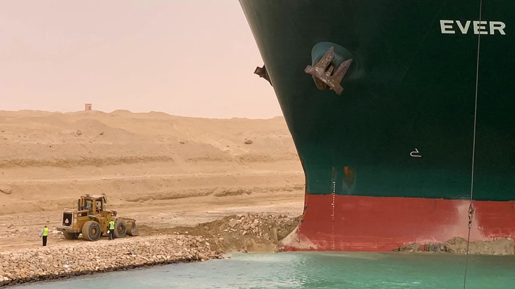 Suez Channel blockade Blank Meme Template
