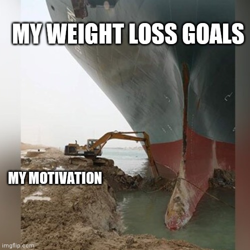 Weight loss | MY WEIGHT LOSS GOALS; MY MOTIVATION | image tagged in funny | made w/ Imgflip meme maker