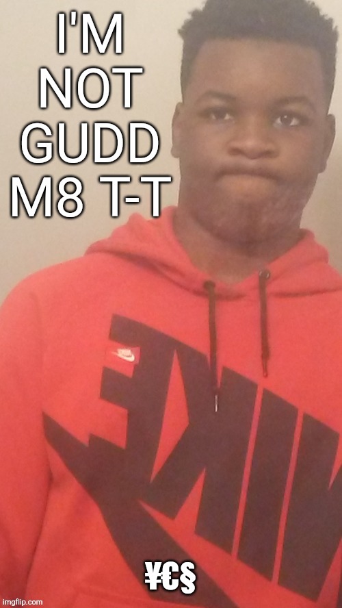 Im not gudd m8 T-T | ¥€§ | image tagged in im not gudd m8 t-t | made w/ Imgflip meme maker