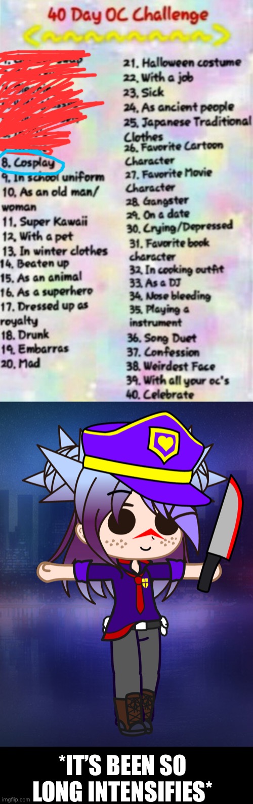 I won’t be able to do the rest for a while... | *IT’S BEEN SO LONG INTENSIFIES* | made w/ Imgflip meme maker