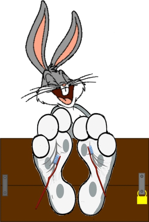 High Quality Bugs Bunny Feet Tickle Blank Meme Template