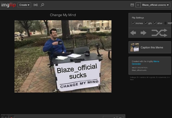 I found this | made w/ Imgflip meme maker