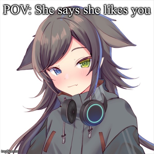 POV: She says she likes you | made w/ Imgflip meme maker