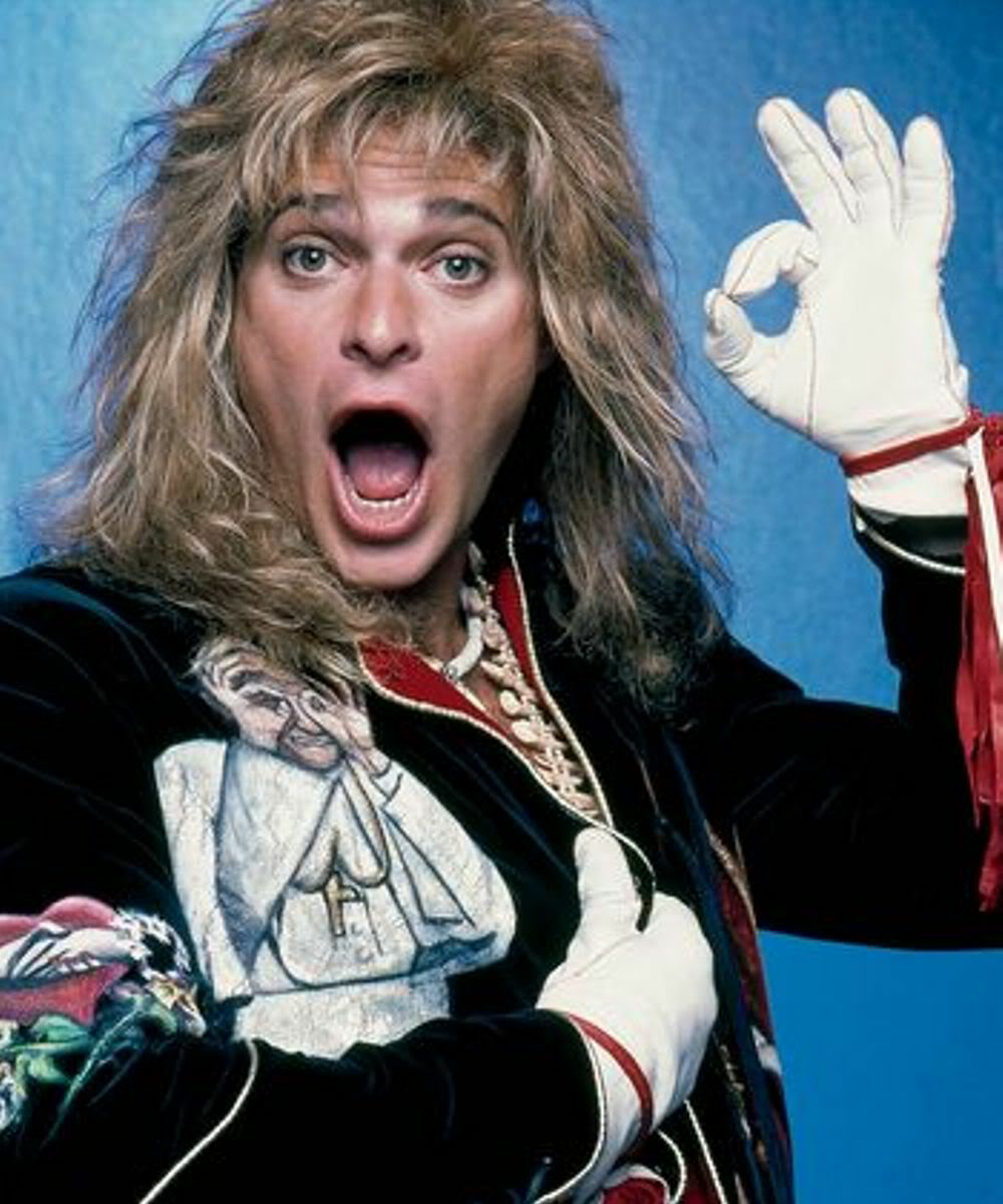 High Quality Png david lee roth (not transparent) Blank Meme Template