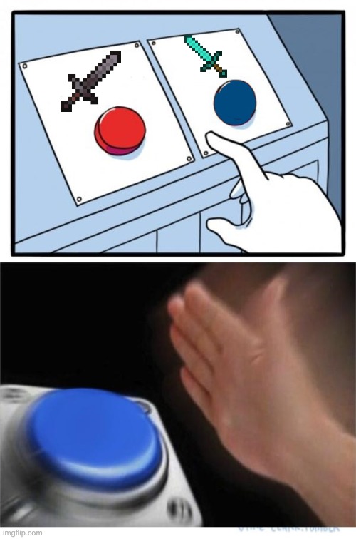 if you disagree you are NOT poggers | image tagged in two buttons 1 blue,meme | made w/ Imgflip meme maker