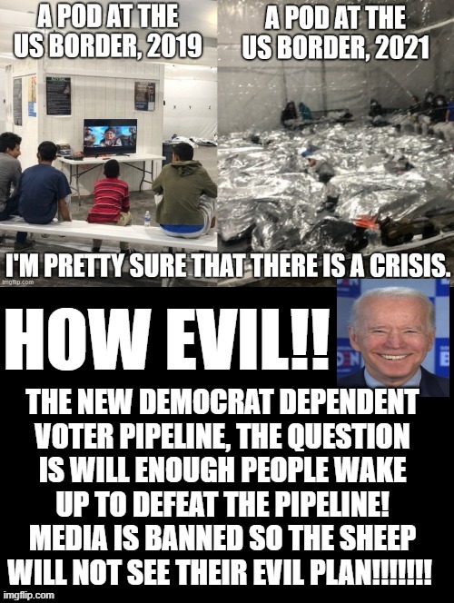 How Evil!!!!!!! | image tagged in stupid liberals,morons,evil,idiots,biden | made w/ Imgflip meme maker
